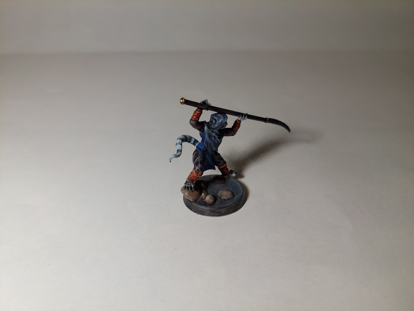 Feline warrior 32mm TTRPG miniature